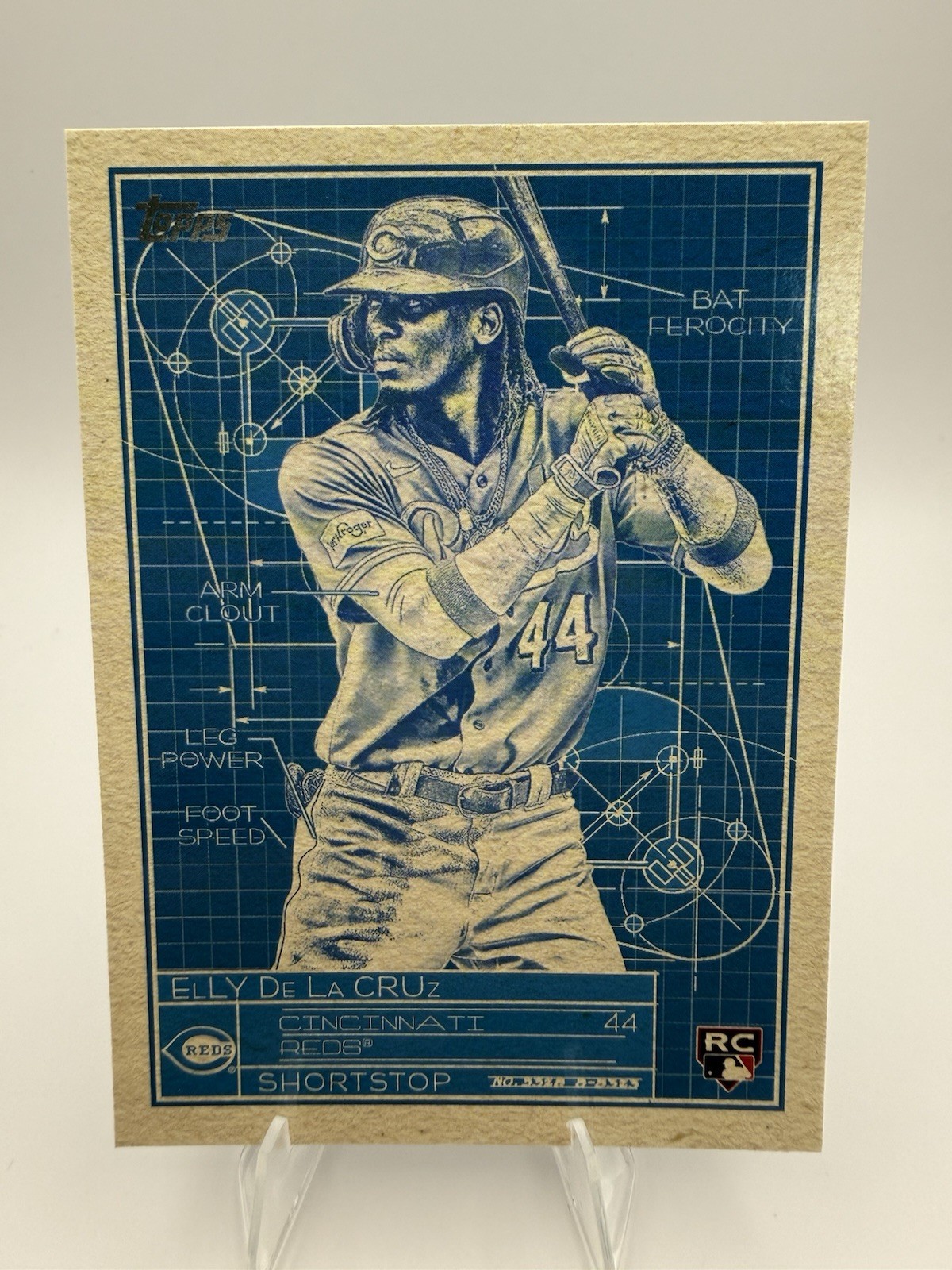 2024 Topps Series 1 Elly De La Cruz Superstar Blueprint RC Rookie #SB-15 Reds