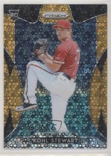 2019 Panini Prizm Tier III Neon Orange Donut Circle /150 Kohl Stewart #289 0q3