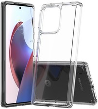 AquaFlex Transparent Anti-Shock Clear Case Slim Cover for Moto Edge Plus 5G 2023