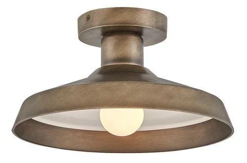 Hinkley Lighting 12072 Forge 12"W Semi-Flush Coastal Elements - Black - Picture 9 of 10