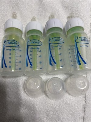 Dr. Brown's Natural Flow Anti-Colic Narrow Bottle Set 4oz/120ml and 2oz/60   11