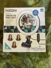 Nizoni 3-mode USB Selfie Ring Light