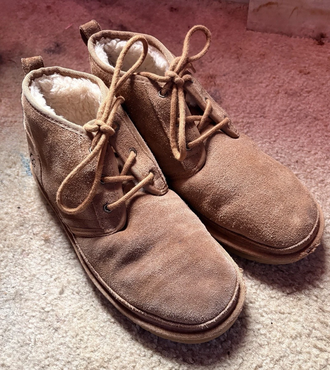 Brown UGG Lace Up Boots for Men for Sale | Shop New & Used 