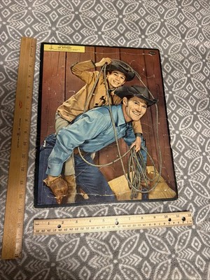 1959 The Rifleman Witman #4427 Puzzle Complete Chuck Connors