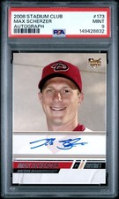 Max Scherzer Rookie Cards Checklist and Autographed Memorabilia Guide 7
