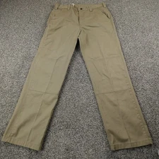 Carhartt Pants Mens 36X34 Brown Beige Tan Double Knee Cargo Utility Work Outdoor