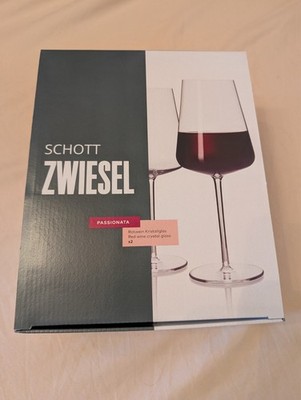 Schott Zwiesel Passionata Rotwein-Gläser 2er Set | Kristall | Neu & OVP