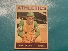 1964 Topps Venezuelan #229 Charly Lau Kansas City Athletics - EX+ - Lite Corner