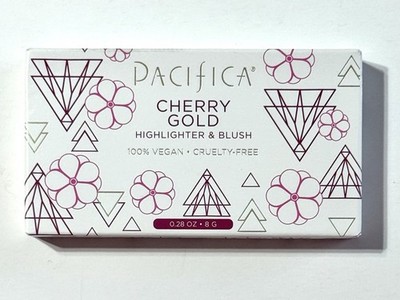 PACIFICA CHERRY GOLD HIGHLIGHTER BLUSH 8g/.28oz VEGAN CRUELTY-FREE