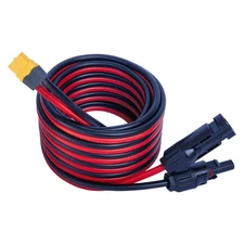 12AWG 10FT XT60 Solar Extension Cable - Connect Solar Panels RV Portable Powe...