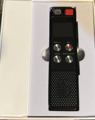 48GB Digital Voice Recorder:Voice Activated Recorder with Playback,1536KBPS