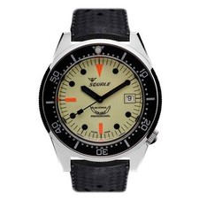 Squale 1521FULL.HT 500 Meter Swiss Automatic Dive Watch Rubber