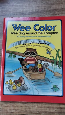 Wee Col We Sing Buch Activity Books English Malbuch Vintage 1986