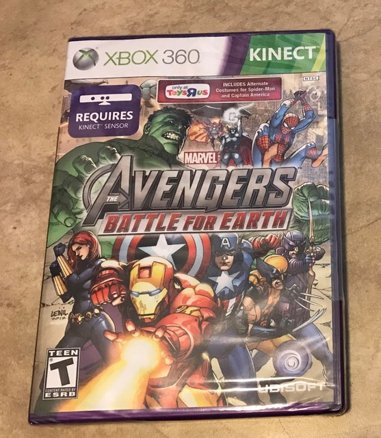 Marvel Avengers Battle For Earth Toys R Us Exclusive Version NEW Xbox