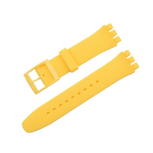 Silicone Strap For Swatch Jelly Three Eyes Classic 12/17/19/20MM Trigeminal Band - Picture 19 of 32