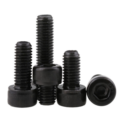Black Hex Socket Head Cap Screws M3-M24 Allen Bolts Grade 12.9 Carbon Steel