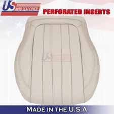 2017 to 2020 Fits Mercedes Benz E300 Driver Bottom Synthetic Leather Cover Tan