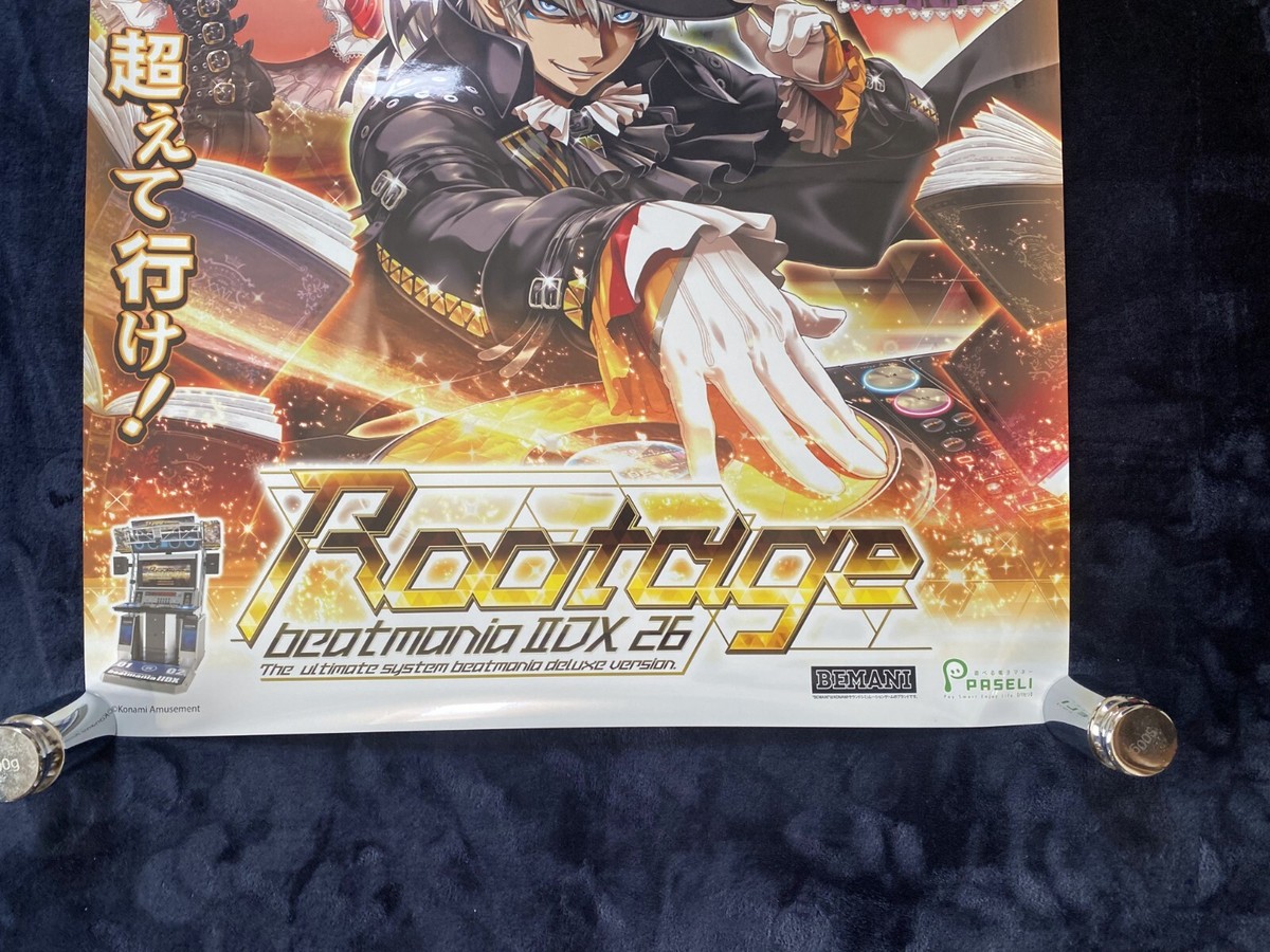 BEMANI Beatmania IIDX26 ROOTAGE Promo Poster B2 20.28x28