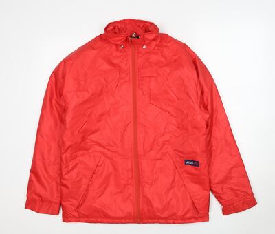 Style Matchmakers Herren Jacke rot Größe S Reißverschluss