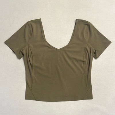 Lululemon Align TShirt Green Bronze