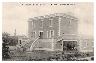CPA 36 - ROUVRES LES BOIS (Indre) - 8. St. Leonide (rechte Fassade)