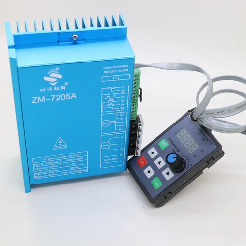 DC Brushless Motor Driver ZM 7205A Controller With Handheld Intelligent 