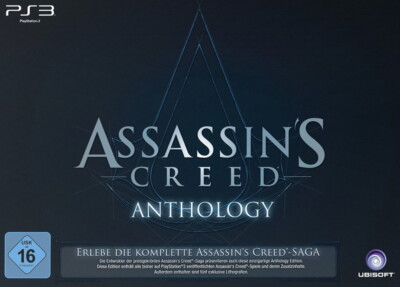 Assassin's Creed: Anthology (Sony PlayStation 3, 2012) NEU OVP