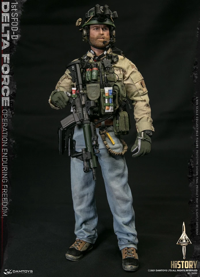 Figura DAMToys Escala 1/6 Delta Force 1ª Operación Libertad Duradera 78091 Foto 4 de 4