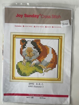 Joy Sunday Kreuzstich Set - Hamster 3