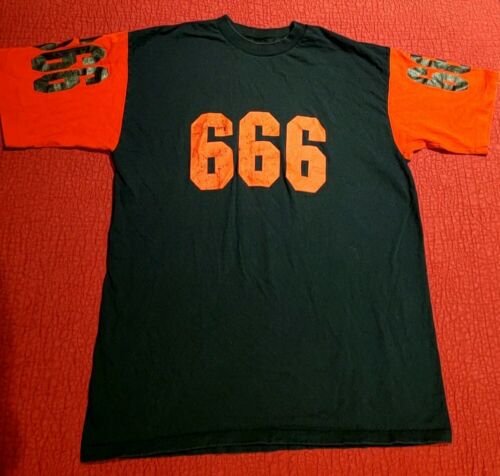 T-shirt vintage années 90 ARCHAÏC SMILE 666 Large (Smashing Pumpkins) - Photo 1/8