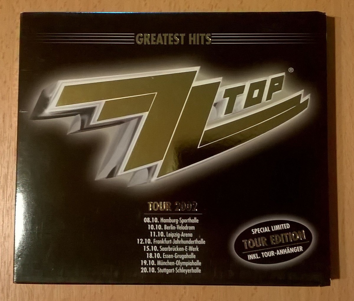 ZZ TOP MEGA RARE Greatest Hits 2002 Special Limited Tour