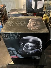 NEW Box Star Wars The Black Series Shadow Trooper Helmet Hasbro Battlefront Rare