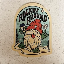 *NEW* Dutch Bros Sticker NOVEMBER 2023 Rockin' Around Blue Sticker