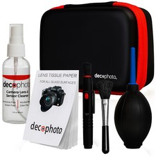 Deco Photo All-in-One Cleaning Kit for DSLR Cameras w/ Case