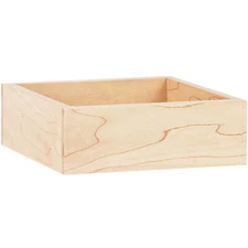 Cal-Mil Blonde 6" x 6" x 2" Maple Wood Merchandiser Box WS-21122313271