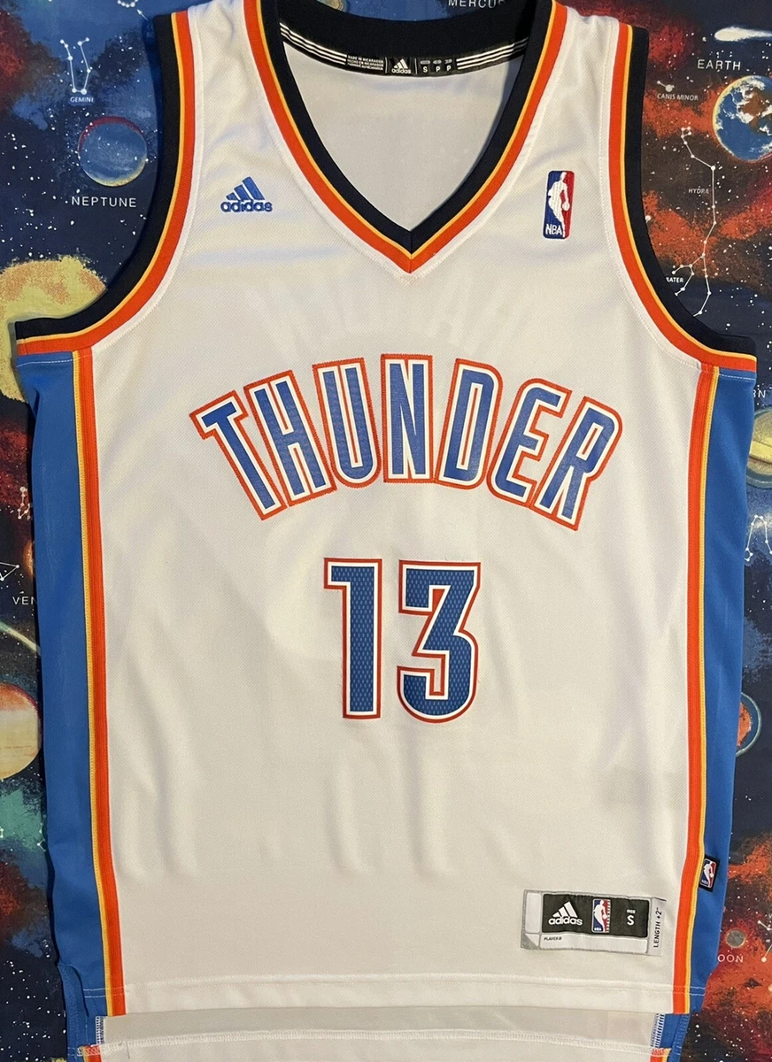 Rare Adidas NBA Oklahoma City Thunder James Harden Basketball Jersey