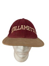 Vintage Willamette Strapback Hat Spellout Made In USA