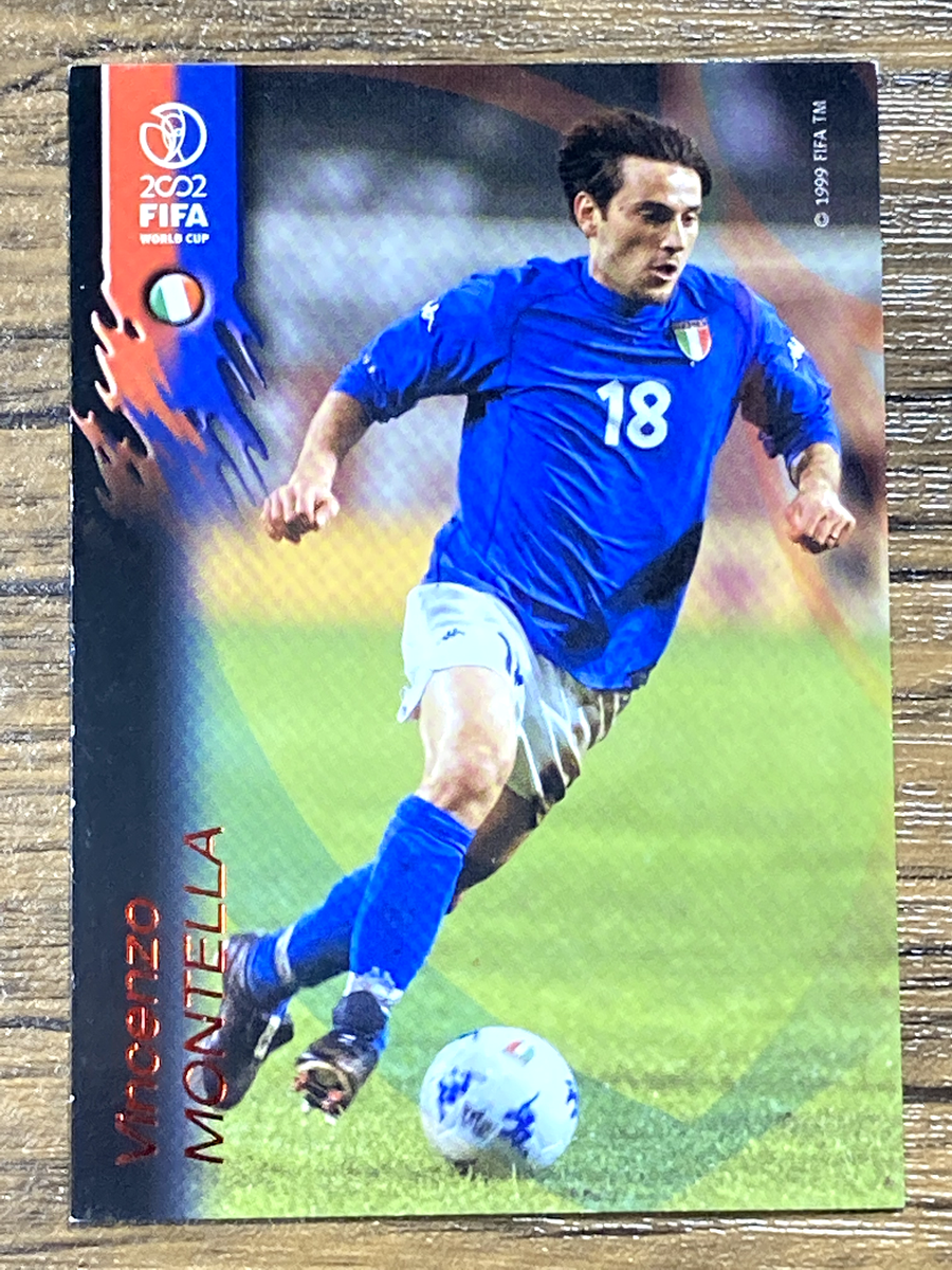 Free Shipping! Panini 2002 FIFA World Cup Card No.91 Vicenzo