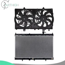 Radiator and Cooling Fan Assembly Car Electric For 2014 15-2018 Nissan Rogue