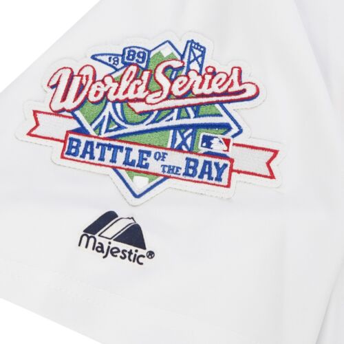 Mark McGwire Oakland Athletics 1989 World Series Home White Jersey Men's (S-3XL) - Picture 5 of 6