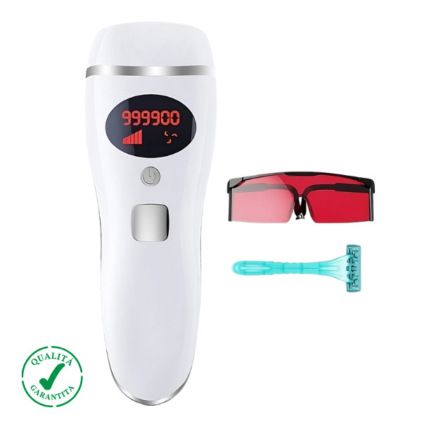 Depilatore Professionale Luce Pulsata Elettrico per Famiglia Unisex