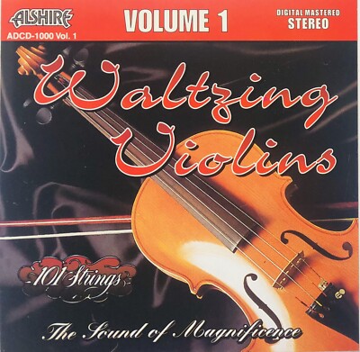 WALTZING VIOLINS, VOLUME 1 - 101 STRINGS, CD, 1993, ALSHIRE