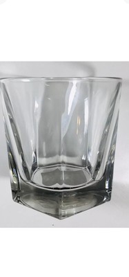 Double Old Fashioned Rocks Whiskey Scotch Glasses 12 oz -Set of 4.