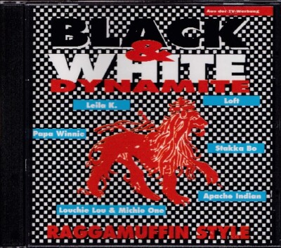 BLACK & WHITE DYNAMITE / RAGGAMUFFIN STYLE COMPILATION SAMPLER * NEW CD 1993