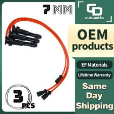 2730039700 Enhanced 3 Spark Plug Wires for 3.5L Santa Fe XG350 Kia Amanti UF439