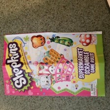 Shopkins Supermarket Scramble 2015 juego instrucciones de reemplazo
