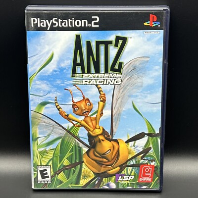 Antz Extreme Racing (Sony PlayStation 2, 2002) ~ Complete/CIB Excellent