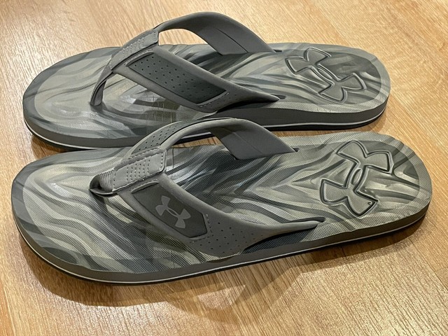 under armour men's marathon key iii flip flops