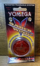 Yomega Vintage Saber Wing Fireball Yo-Yo Collectible In Original Packaging Red