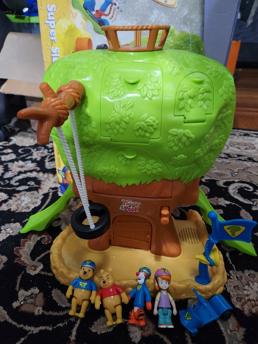 Fisher Price SUPER SLEUTH Pooh Changing Tree Adventure TALKING